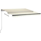  Prostostoječa avtomatska tenda 350x250 cm krem, (20728770) | Shoptok.si