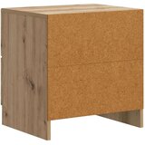  Noćni ormar s ladicama 2 pcs Hrast artisan 43 x 34 5 x 44 5 cm | shoptok.hr