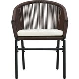  5-dijelni vrtni blagovaonski set smeđi | shoptok.hr