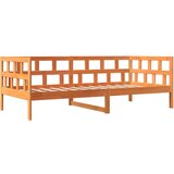  The Living Store Izvlečna postelja brez vzmetnice vošč. rjava 90x190 cm borovina - Dnevna Postelja, (21501558) | Shoptok.si