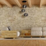  Visilica na sajli NEWTON 3xE27/15W/230V, crne boje | Eponuda.com