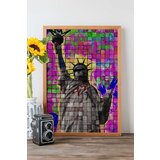 Wallity uramljena slika Popmosaıc6, 33x48 cm | Eponuda.com