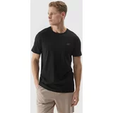4f Men's Plain T-Shirt Regular - Black
