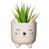 Sass & Belle Kamnit cvetlični lonec ø 7,5 cm Cat – | Shoptok.si