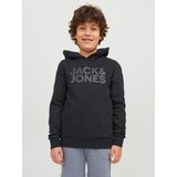 Jack & Jones Duks za dečake 12152841, Crni Cene
