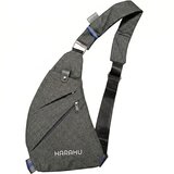  Muška Crossbody Torba HARAHU Flow - Siva KP40360 Cene