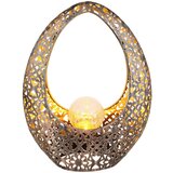 Globo Solarna svetilka Deko (LED, IP44, zlata) | Shoptok.si
