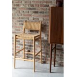 Dutchbone Barski stol iz masivne bukve v svetli naravni barvi (višina sedeža 67,5 cm) Cecile – | Shoptok.si