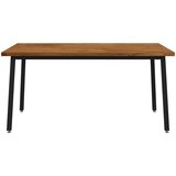  Kvadratni blagovaonski stol 160 x 70 x 75 cm Prirodna | shoptok.hr