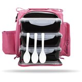 GymBeam torba za hranu fit prep pink
