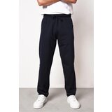 Dewberry 14308 Straight Leg Pocket Zipper Detailed Sweatpant-NAVY | shoptok.hr