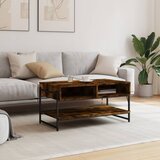  Stolić za kavu boja hrasta 90x50x45 cm konstruirano drvo | shoptok.hr