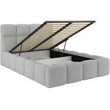 Modern Living Oblazinjena Postelja Cloudy, Srebrna, 120x200 | Shoptok.si
