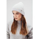 Legendww ženska kapa od mešavine vune u melirano svetlo sivoj boji 0217-7767-76 | Eponuda.com