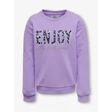 Only Light purple girly sweatshirt Lena - Girls