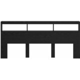  Uzglavlje Crni hrast 220 x 17 x 102 cm Konstruirano drvo | shoptok.hr