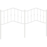  The Living Store Kovinsko vzglavje belo 160 cm - Vzglavje, (21453871) | Shoptok.si