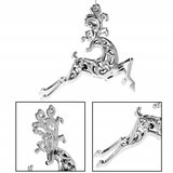  Božićni ukrasi za bor - set od 2 komada (13 × 12,5 × 2,5 cm) | shoptok.hr