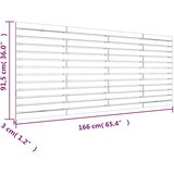  Zidno uzglavlje boja meda 166x3x91,5 cm masivna borovina | shoptok.hr