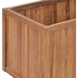  Vrtna posuda za sadnju 200 x 50 x 50 cm od masivne tikovine | shoptok.hr