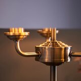 Endon 98932 - Stona lampa HIGHCLERE 3xE14/18W/230V bela/mesing, prečnik 32 cm | Eponuda.com