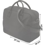 Armani Exchange Potovalna torba 'LAS VEGAS' črna | Shoptok.si