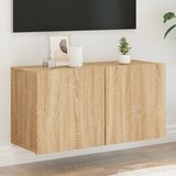 vidaXL Zidni TV ormarić boja hrasta sonome 80x30x41 cm Cijene