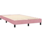 Box Spring krevet s madracem ružičasti 120x220 cm samt | shoptok.hr