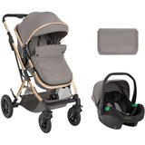 Kikka Boo kolica za bebe 3u1 Kaia Premium Light Grey