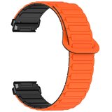INF Silikonski pašček z magnetnim I-nosilcem, za Garmin Fenix in 22mm Black Orange, (5000326890) Cene