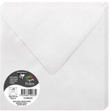 Clairefontaine kuverte Pollen 165x165mm 120gr perlasto bijele 1/20 Cijene