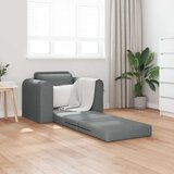  Floor Sofa Bed 2-u-1 Tamno Siva 98x71x83 cm Tkanina | shoptok.hr