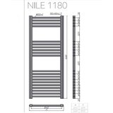  Radijator Nile 1180-450 Krom 45x118 | shoptok.hr