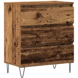  Straniščna omarica z predali Stari les 60x35x70 cm Izdelan les | Shoptok.si