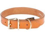 Heim usnjena ovratnica Buffalo, konjak - Velikost 60: 45 - 55 cm obseg vratu Cene