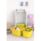 Hanah home višenamenska polica bronz 3D white yellow | ePonuda.com