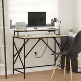 vidaXL Miza sonoma hrast 100 x 50 x 86.5 cm Konstruiran les Cene