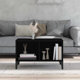  Stolić za kavu crni 60x50x36,5 cm od konstruiranog drva | shoptok.hr