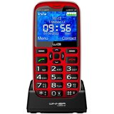 Winner Group - Mobilni telefon za seniore, 1600 mAh, crveni | Eponuda.com