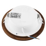  led ugradno stropno svetlo woody spot LED/12,5W/230V 3000K trešnja prečnik 16 cm | Eponuda.com