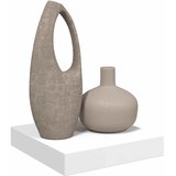  Plutajuća zidna polica visoki sjaj bijela 23x23,5x3,8 cm MDF | Eponuda.ba