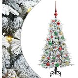  Umjetno božićno drvce s nogom s stalakom Bijelo 120 cm PE i PVC | shoptok.hr