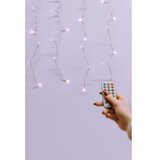  Spoljašnja LED zavesa CURTAIN, prigušiva, 360xLED/8,4W/230V, 2x2 m, IP44, topla bela +daljinski upravljač | Eponuda.com
