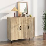  Komoda boja hrasta sonome 90x34x80 cm od konstruiranog drva | shoptok.hr