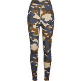 Urban Classics Women's Summer Olive Camo High-Waisted Camo Leggings Cene
