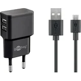 Punjač i kabal 2xUSB-A Micro USB 18W