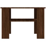  Stolić za kavu smeđa boja hrasta 60x60x42 cm konstruirano drvo | shoptok.hr