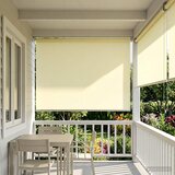 Rolo zavjesa za vanjsku uporabu s UV zaštitom Krem 140 x 140 cm | Shoptok.si