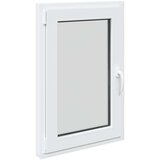 vidaXL Kletno okno "RISOR" 60x100 cm vrtljivo-nagibno DIN levo belo | Shoptok.si
