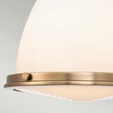 Elstead Lighting Hinkley HK-AMELIA-P-M-HB - Luster na šipci AMELIA 1xE27/60W/230V mesing | Eponuda.com
